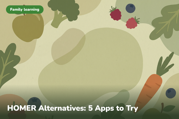 Illustrated banner for HOMER Alternatives: 5 Apps to Try in 2026